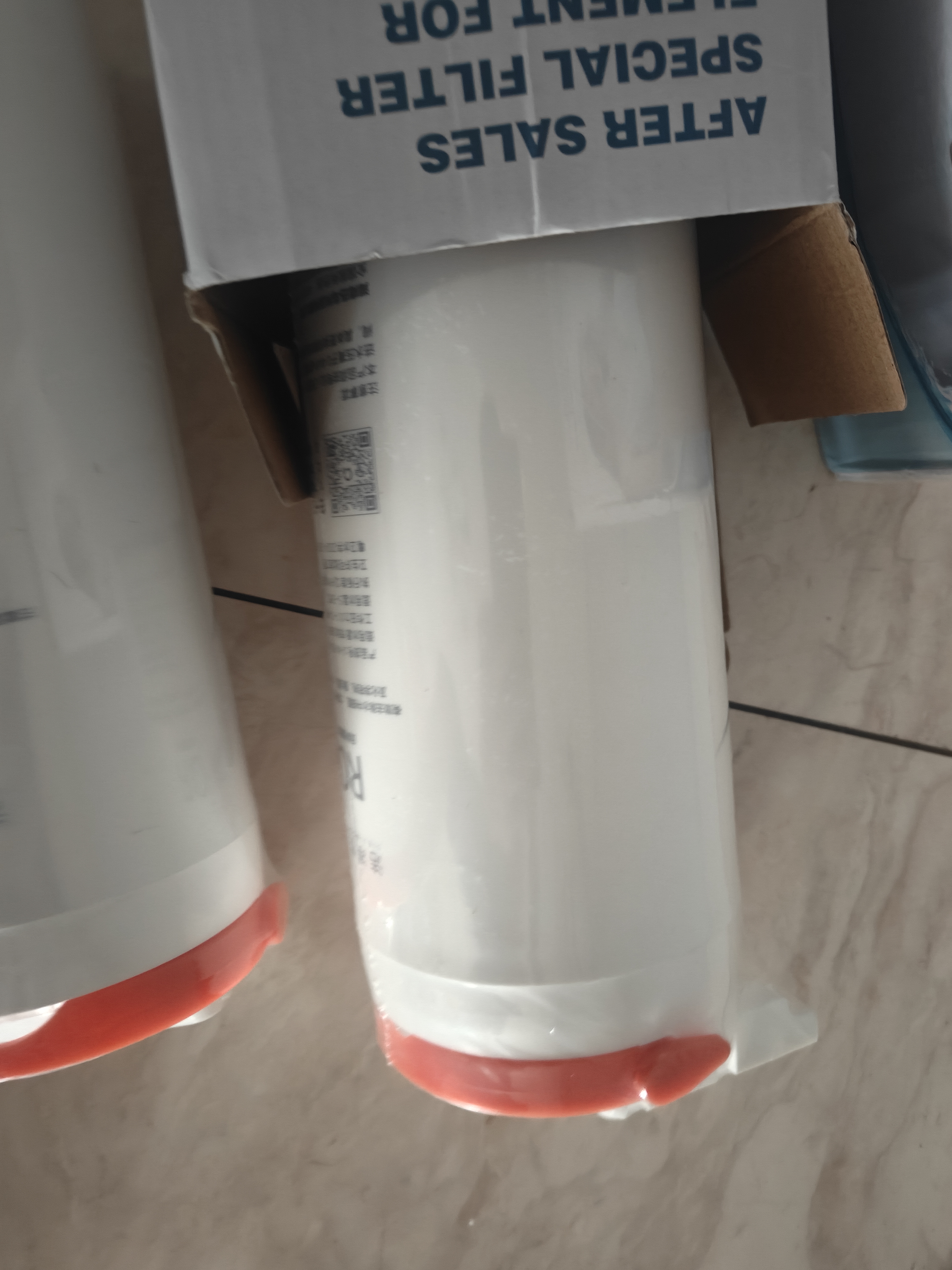 洁净世家适用美的净水器滤芯Fist系列RO反渗透膜净水机滤芯 MRO1891A-400G【麒麟J400S全套2支 实拍图