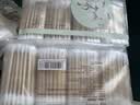 名创优品（MINISO）棉签便携装棉棒化妆掏耳棉花棒圆头+尖头双头设计200支*12小袋 实拍图