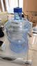 拜杰纯净水桶 食品级PC桶装水桶饮用水空桶手提式 大容量7.5L+水桶刷 实拍图