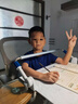 惠寻 京东自有品牌电脑椅学习椅工学座椅升降办公椅书桌椅靠背椅子 典雅灰【悬浮腰托+升降调节】 实拍图