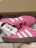adidas「T头鞋」VL COURT CLASSIC板鞋德训鞋男女阿迪达斯轻运动   粉色/白色   37 实拍图
