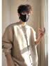 Foss Phil韩系高级感针织开衫男春秋季休闲百搭宽松毛衣外套6861燕麦色XL 实拍图
