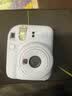 富士（FUJIFILM）instax  mini12 一次成像 立拍立得相机 mini12 茉莉白 套餐九（官方标配+相机包+相册+白边相纸40张） 实拍图