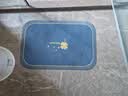 卫生间地垫吸水防滑速干超厚洗澡脚踩垫厕所浴室新款防滑垫 浅灰色 38cm*58cm 实拍图