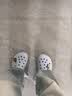 CROCS卡骆驰贝雅卡骆班洞洞鞋轻便拖鞋男鞋女鞋一脚蹬休闲鞋|205089 矿物蓝-4JQ（含智必星） 36 /37(220mm) 实拍图