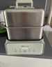 小熊（Bear）电蒸锅 不锈钢 炖蒸煮一体机 多层大容量智能 蒸早餐馒头 12L多功能 可预约自动断电  DZG-F30J2  实拍图
