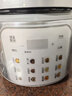美的（Midea）有钛青瓷0涂层营养蒸电压力锅5L 智能预约多功能一体高压电饭锅MY-E5811G家用4-6人开盖火锅电饭煲 实拍图