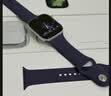 Apple/苹果 Watch S11 智能手表GPS款46毫米深空灰色铝金属表壳黑色运动型表带S/M MEVN4CH/B 实拍图