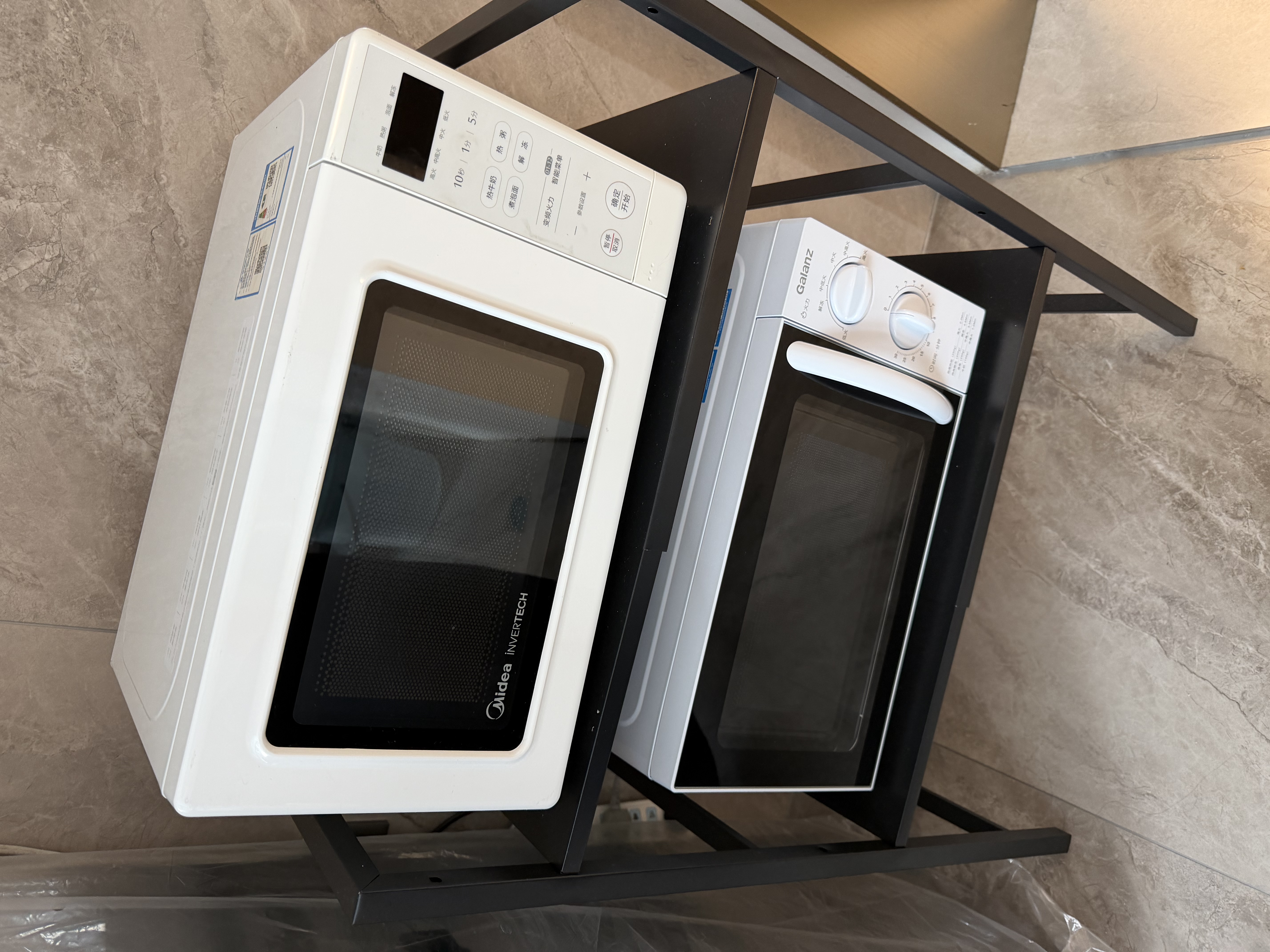 百年正和厨房置物架台面微波炉可伸缩烤箱电饭煲架子家用多层收纳多功能架 实拍图