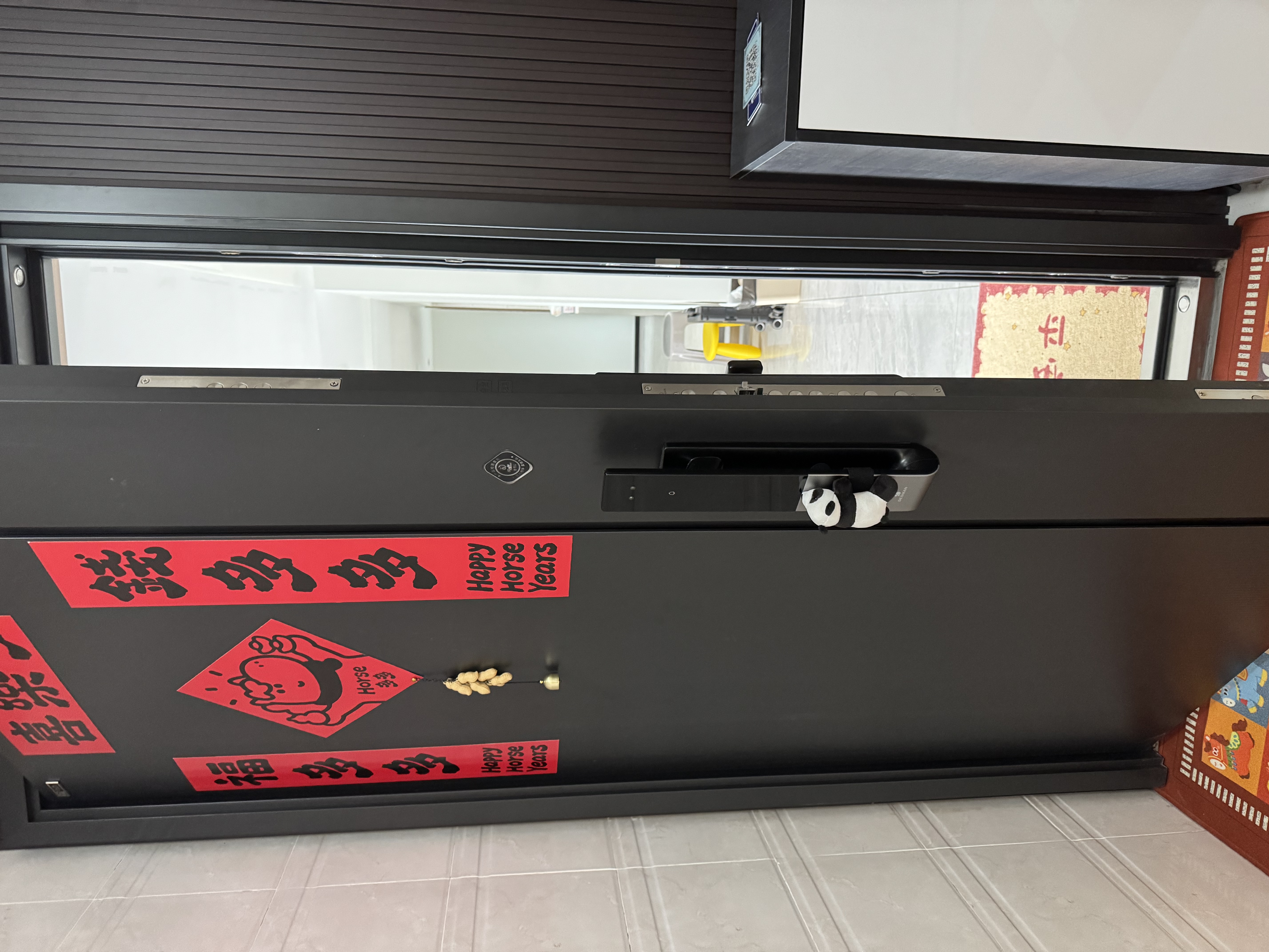 星月神智能门锁甲级发泡防盗门隔音入户门家用大门进户门单门子母门 2150*960/2050*1050外开单门 机械锁 实拍图
