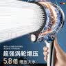 德尔【28年品牌】增压淋浴花洒单喷头超强高压大出水浴室洗澡淋浴509 实拍图