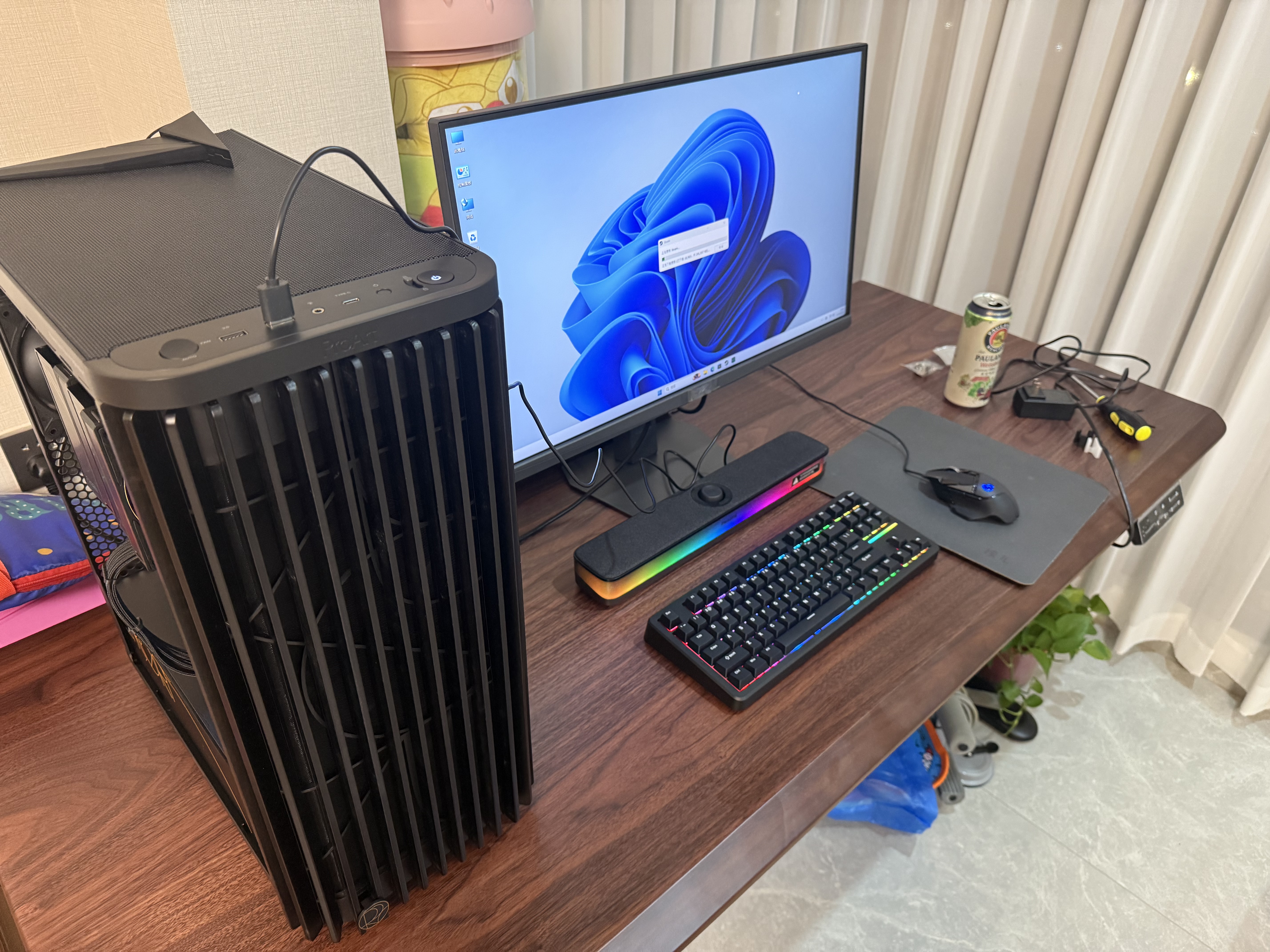 飞利浦（PHILIPS）蓝牙音箱电脑音响家用桌面低音炮多媒体台式机笔记本降噪麦克风三角洲打瓦游戏电竞礼物SPA6109 实拍图