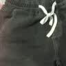 西域骆驼（VANCAMEL）牛仔裤男宽松直筒休闲韩版垂感阔腿九分裤子男牛仔长裤 黑灰 XL 实拍图