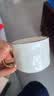 古莜轻奢咖啡杯陶瓷咖啡杯碟套装茶具杯子水杯银边杯子单杯碟勺 金边杯碟勺【深灰色】礼盒装 实拍图