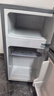 志高（CHIGO）小冰箱迷你小型家用冷藏冷冻两用宿舍出租房用双门办公室电冰箱节能省电 【店长推荐】48L银色【一级能效丨全国联保】 实拍图