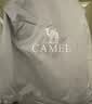 骆驼（CAMEL）轻便双肩背包男纯色折叠包户外休闲旅行登山包女 133DB02006 浅灰 实拍图