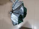 【全网爆款】手动UV折叠雨伞男女晴雨伞两用防晒遮阳黑胶伞 【新人福利】7骨 纯色随机无黑胶 实拍图