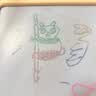欣格儿童画板可擦写磁性画板超大号玩具DIY绘画彩色写字涂鸦生日礼物 实拍图