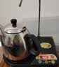 金灶（KAMJOVE） 自动上水电热水壶加抽水器茶具电茶壶 自动加水热水壶 烧水壶茶具 T-22A 1L 黑色 实拍图