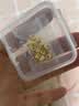 温亭A款足金999金珠黄金小金珠金豆古法金珠DIY配件散珠转运珠3mm金珠 3mm金珠 多颗约0.2g 实拍图