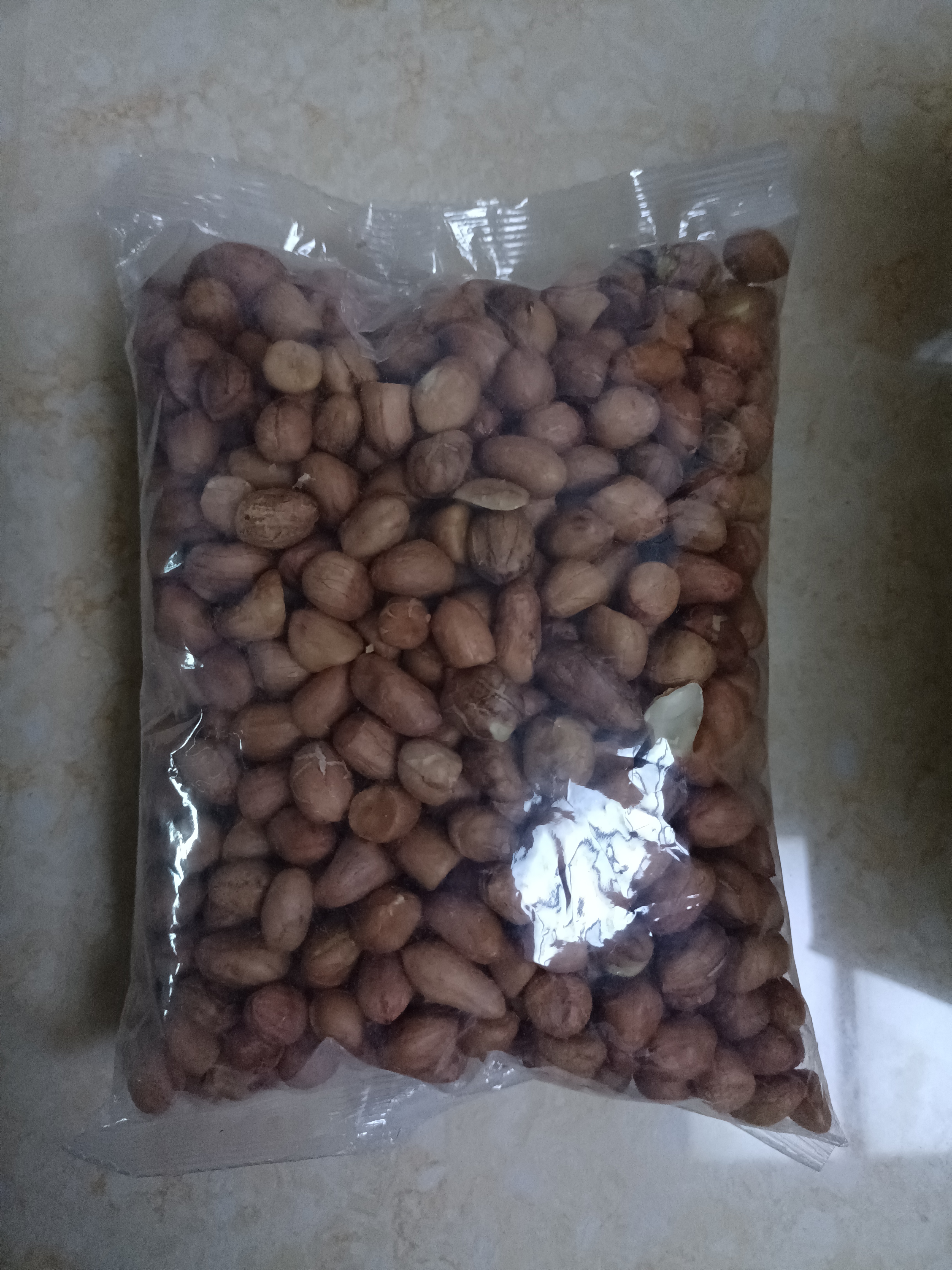 现剥新白沙花生米五谷杂粮粒大米新货花生粉皮大粒花生米无壳 500g 净重1袋 精选白沙大粒 实拍图