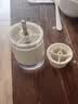 维简日式陶瓷磨药器药片研磨器碾药研磨剪压碎药细粉磨药神器便携药盒 实拍图