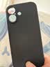 品胜【相机按键全包】适用iPhone17手机壳苹果17保护套亲肤柔性液态男女款超薄全包软壳保护套黑色 实拍图