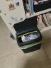 彩妃（CaiFei）智能垃圾桶全自动感应式垃圾桶带盖厨房卫生间客厅卧室垃圾筒大号 【轻奢款】 绿金色 15L 升级充电版 实拍图