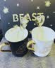 野兽派（THE BEAST）骨瓷黑白马克对杯茶漏礼盒杯子教师节生日礼物伴手礼 实拍图