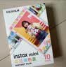INSTAX富士instax立拍立得 mini相纸 花花调色盘10张+磁吸二合一相框 实拍图