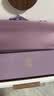 KRRAMEL梳子教师节礼物送老师松塔猪鬃护发梳子礼盒送闺蜜按摩生日礼物大号鸢尾紫 实拍图