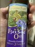 爷爷的农场亚麻籽油热炒油250ml 进口食用油凉拌辅食油 赠婴儿宝宝辅食谱 实拍图