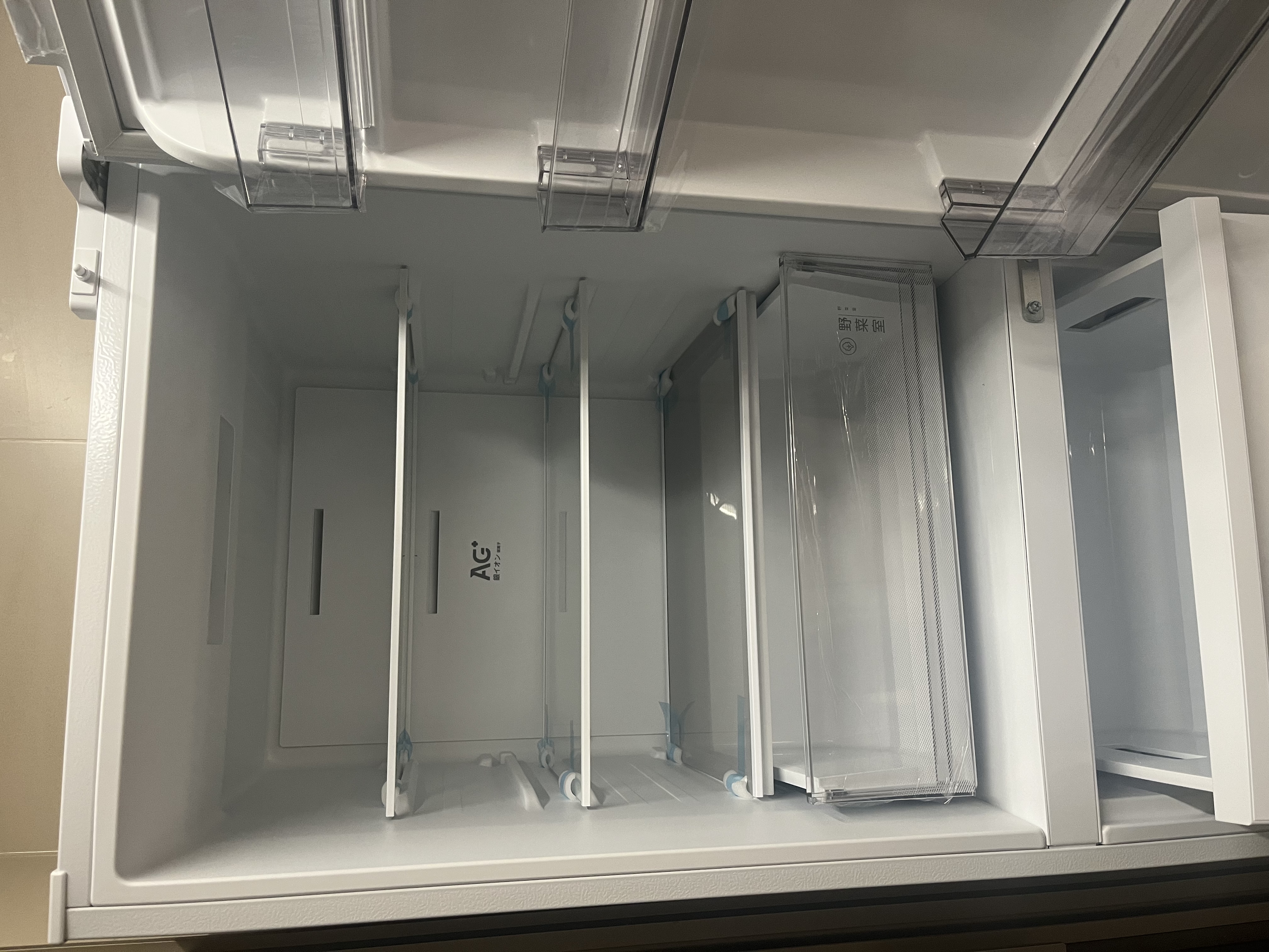 东芝（TOSHIBA）小小白271L三门冰箱285超薄家用小型宽幅变温出租房宿舍变频省电GR-RM285WI-PM153换新补贴 实拍图