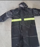 乐优佰易 反光成人雨衣套装分体式 C牛津布单帽檐 XXL 防暴雨含雨裤骑车交通 实拍图