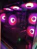利民（thermalright）TL-C12C-S 黑色argb12cm机箱风扇 argb 风扇 支持神光同步 4PIN PWM 调速风扇 实拍图