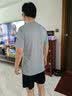 安踏（ANTA）运动套装男速干t恤夏季新款休闲短袖短裤跑步宽松男士健身青少年 -3豆灰色【冰丝速干】 L/175 适合120-140斤 实拍图