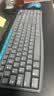 罗技（Logitech）MK275 键鼠套装 无线键鼠套装 办公键鼠套装 全尺寸 商务键鼠套装 带无线2.4G接收器 黑蓝色 实拍图