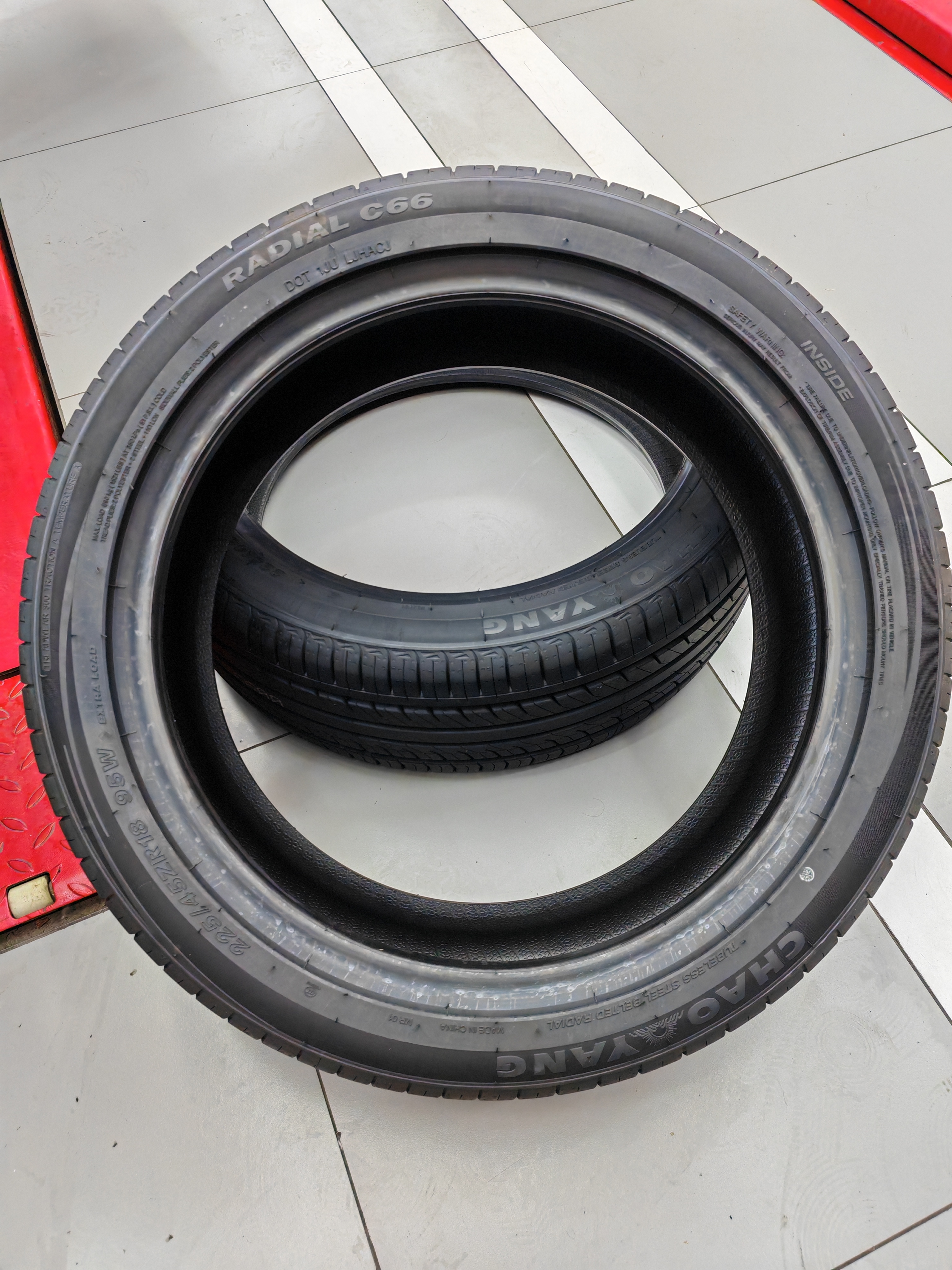 朝阳轮胎 汽车轮胎 225/45R18 95W C66 适配领克03/星瑞/起亚K5 实拍图
