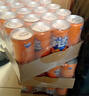 可口可乐（Coca-Cola）芬达Fanta 气泡果汁摩登罐碳酸饮料330ml*24罐 包装随机发 实拍图