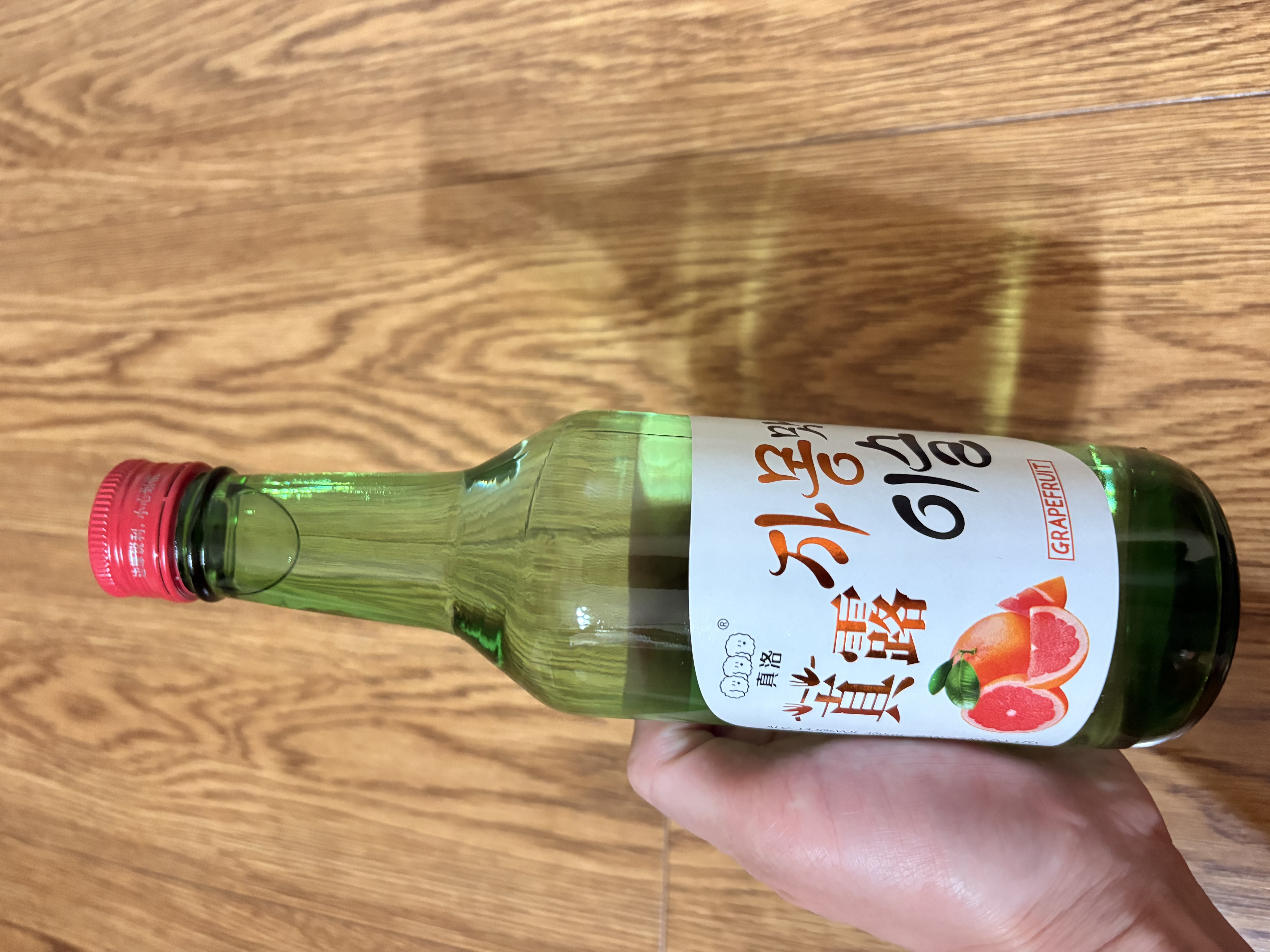 真洛韩式露酒烧酒果味清酒低度微醺青葡萄味 【活动专属】1瓶西柚味烧酒360ml 实拍图