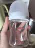 贝亲（Pigeon）玻璃奶瓶宽口径防胀气160ml S号奶嘴 1月+ AA186  实拍图