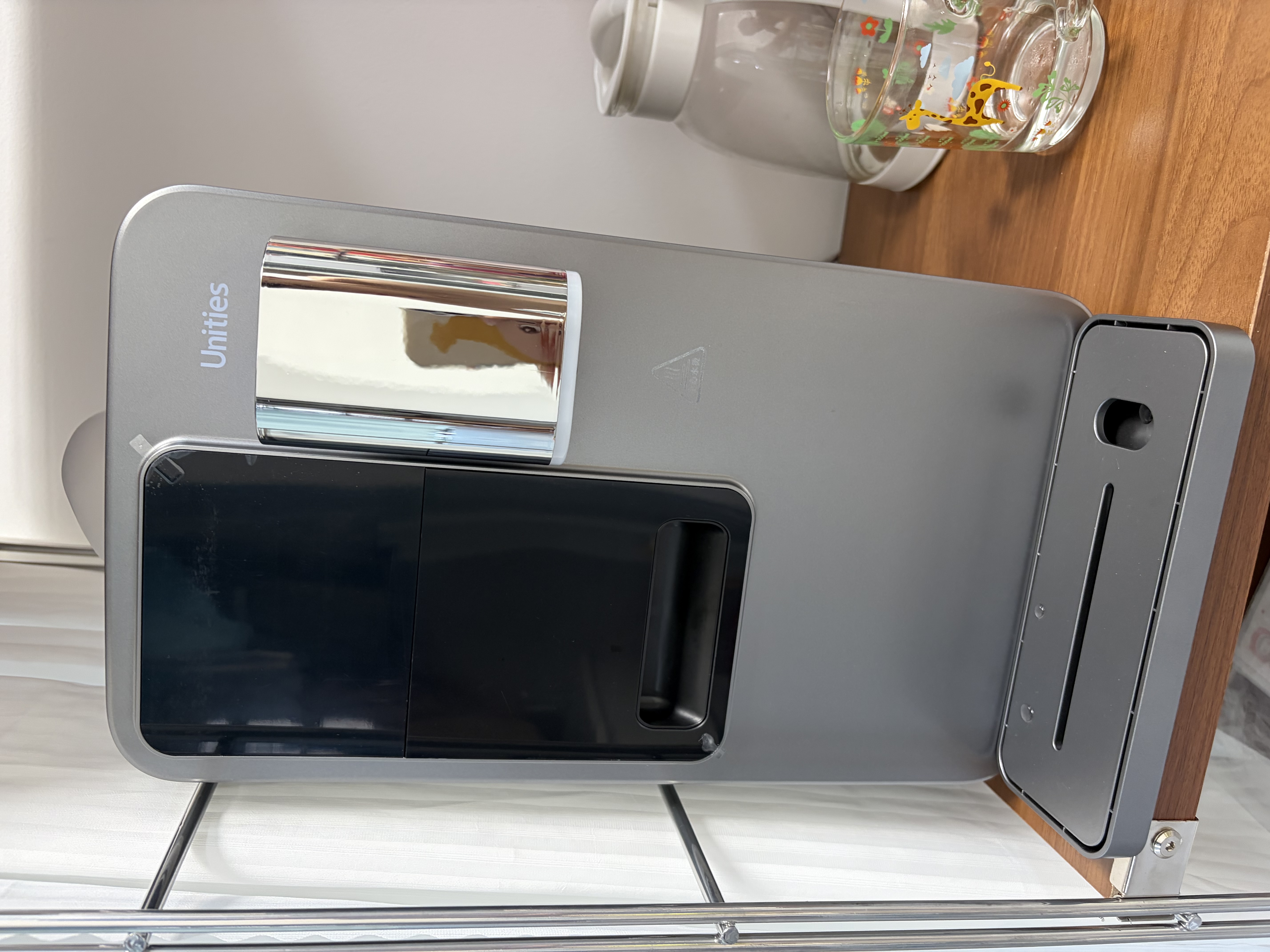 有逸（Unities）Uwater M5 制冰饮水一体机即热台式家用加热直饮机管线机制冰机 M5深空灰 即热制冷型 实拍图