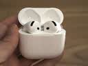 品胜适用AirPods5/4保护套 AirPods五代四代降噪版通用苹果耳机保护壳透明软壳防摔防刮 含挂绳收纳袋 实拍图
