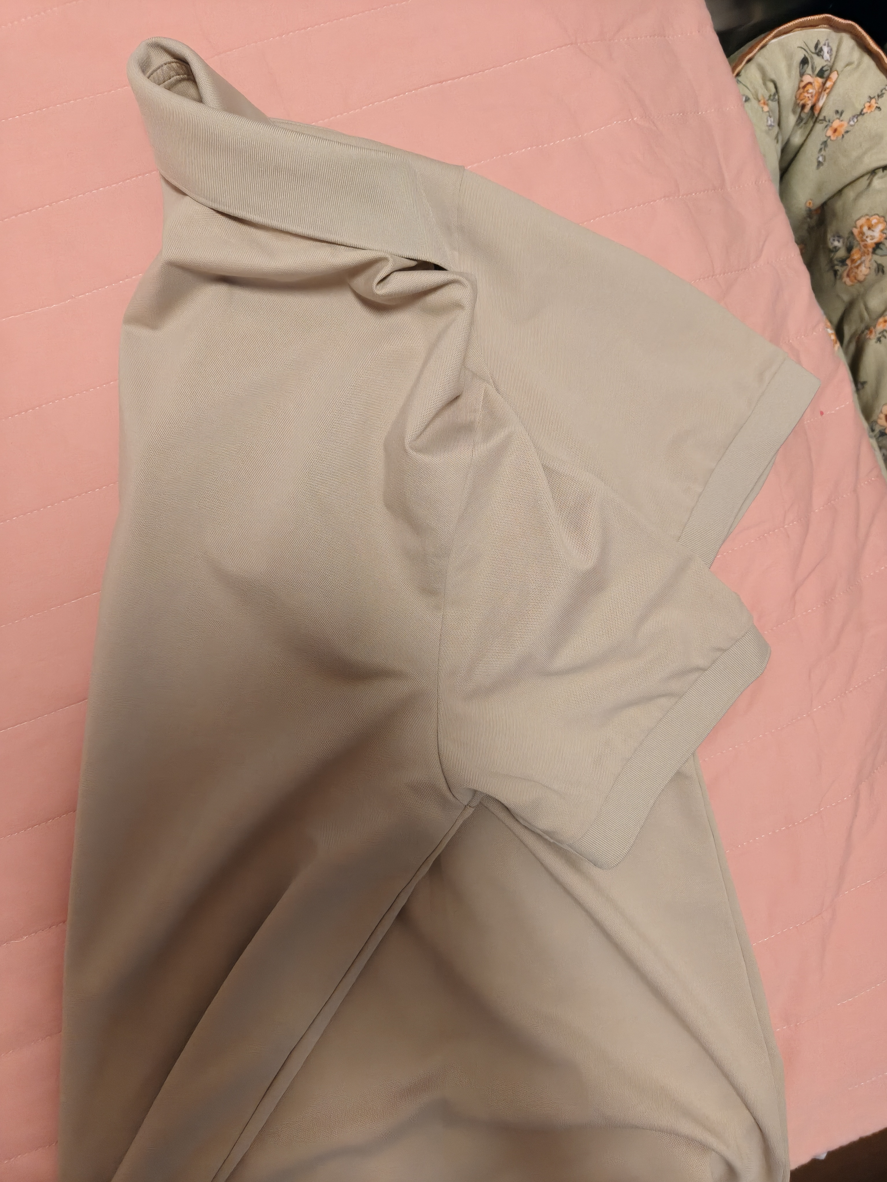 利郎【李光洁同款/冰菠萝】polo衫男短袖凉感夏季新款商务polo衫冰丝 沙卡其（G6XTX0157Y） 补货到仓 XL 175/92A 实拍图