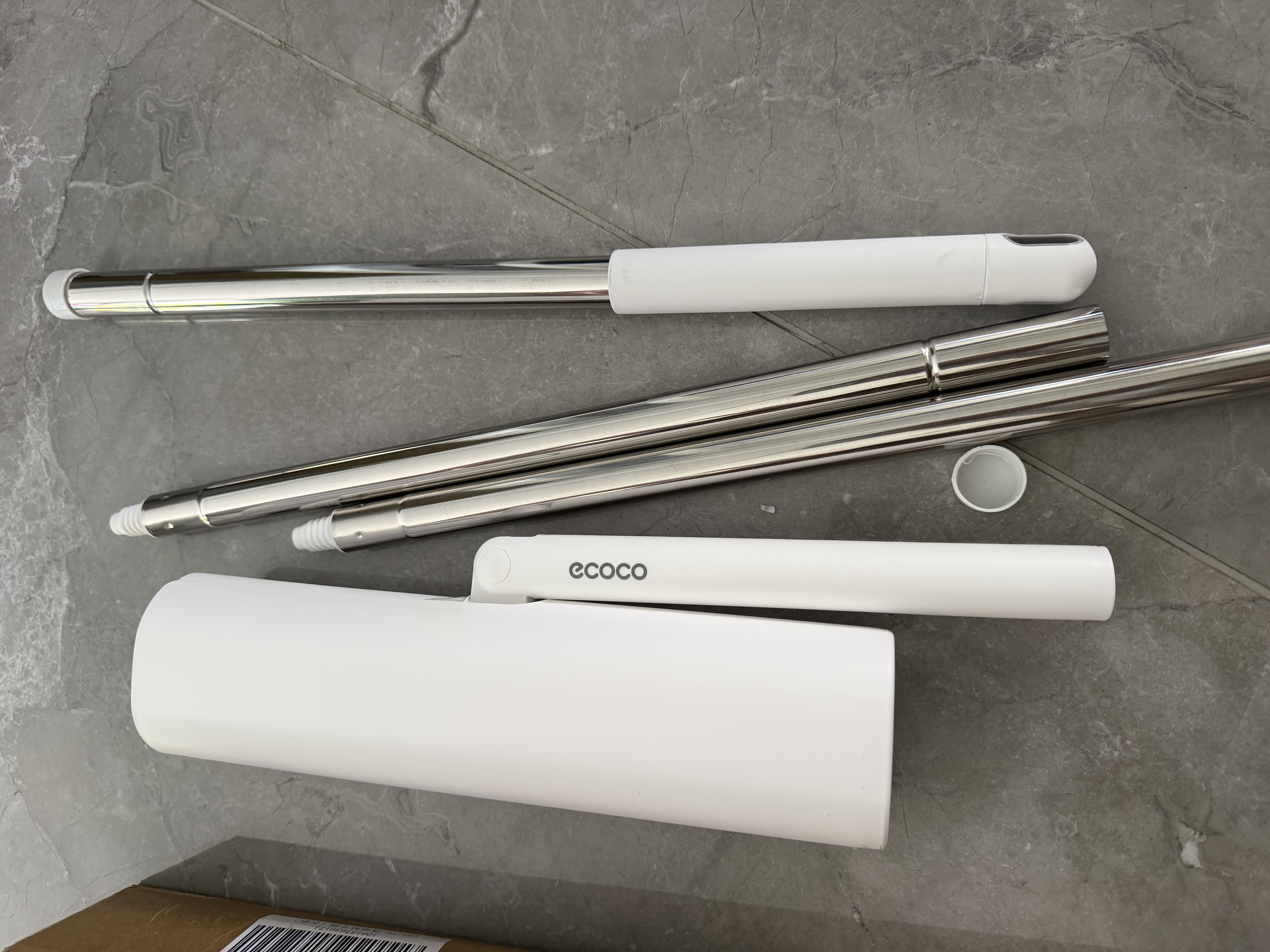 ecoco粘毛器滚筒24cm60撕长杆家用滚刷神器黏粘床上扫地板E23119长款 实拍图