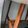 全品屋餐桌椅组合家用饭桌子小户型简约公寓快餐出租商用长方形电脑桌 胡桃木色 120cm 【宽80CM】单桌子 实拍图