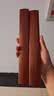 臻言 酸枝木红木镇纸镇尺书枕 素面木质压纸 压书 实木质镇尺一对 文房四宝书法用品 支持定制 酸枝红木 一对 实拍图