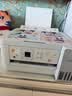 爱普生（EPSON）【6代新品】L4356墨仓式彩色无线AI学习打印机一体机家用/办公  L4266升级版(自动双面 液晶屏 白) 实拍图