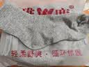 雅鹿【100%新疆棉】袜子男中筒袜抗菌秋冬纯色防臭棉袜 【灰色10双】雅鹿专柜正品 10双 实拍图