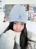 卡尔美（KELME）帽子男女秋冬季保暖户外滑雪毛线帽冷帽针织帽骑行防寒运动护耳帽 实拍图